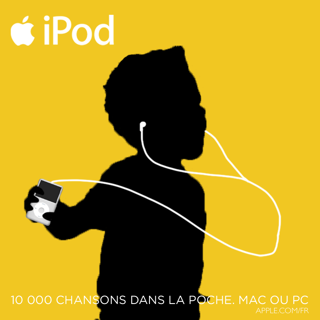 iPod Yellow Illustration